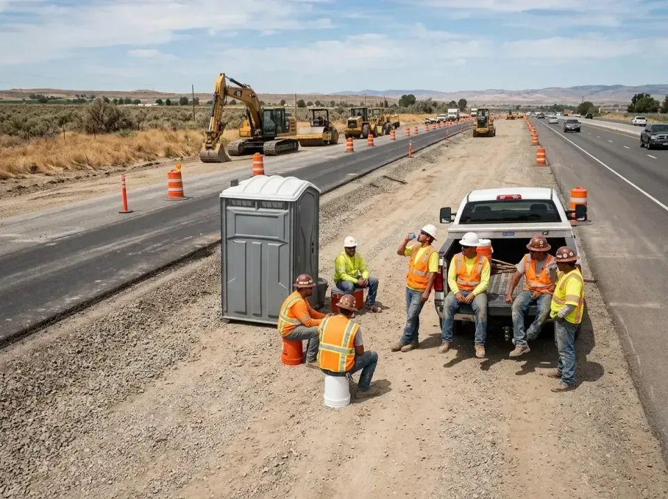 highway-road-construction-crew-007 — frequently asked questions, Porta Potty and Restroom Rentals in Richland, MO